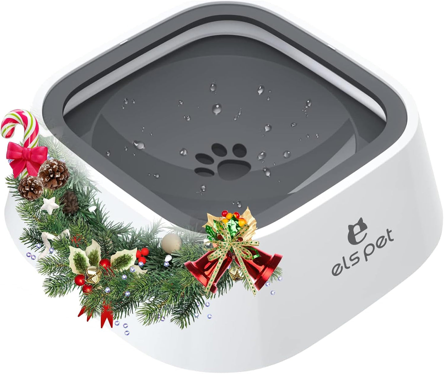 1L/2L/70Oz Dog Spill Proof Pet Water Bowl, Anti-Choking Water Bowl, Slow Water Feeder Pet Water Dispenser Carried Water Bowls for Dogs, Cats & Pets